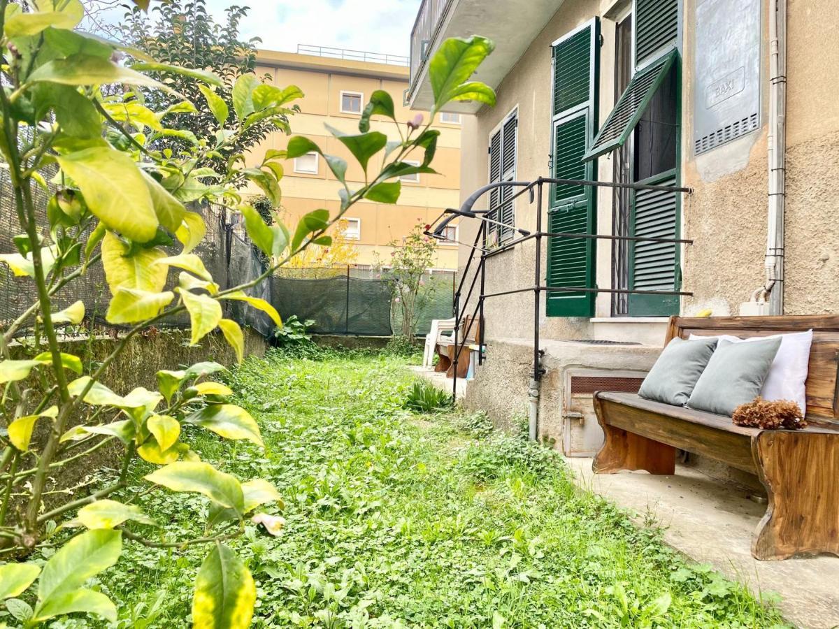 Casaviva-Trilocale Con Giardino E Posteggio A Rapallo Apartment Exterior photo